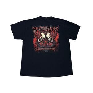 Sturgis Shirts Sturgis Bike Rally Biker Grunge Short Sleeve Shirt Size Men's XL